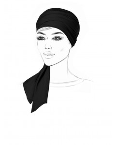 Black Headscarf