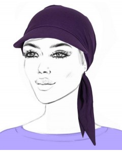 Casquette violette